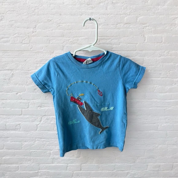 Mini Boden Other - Mini Boden // Boys Nautical Shark Theme T-shirt